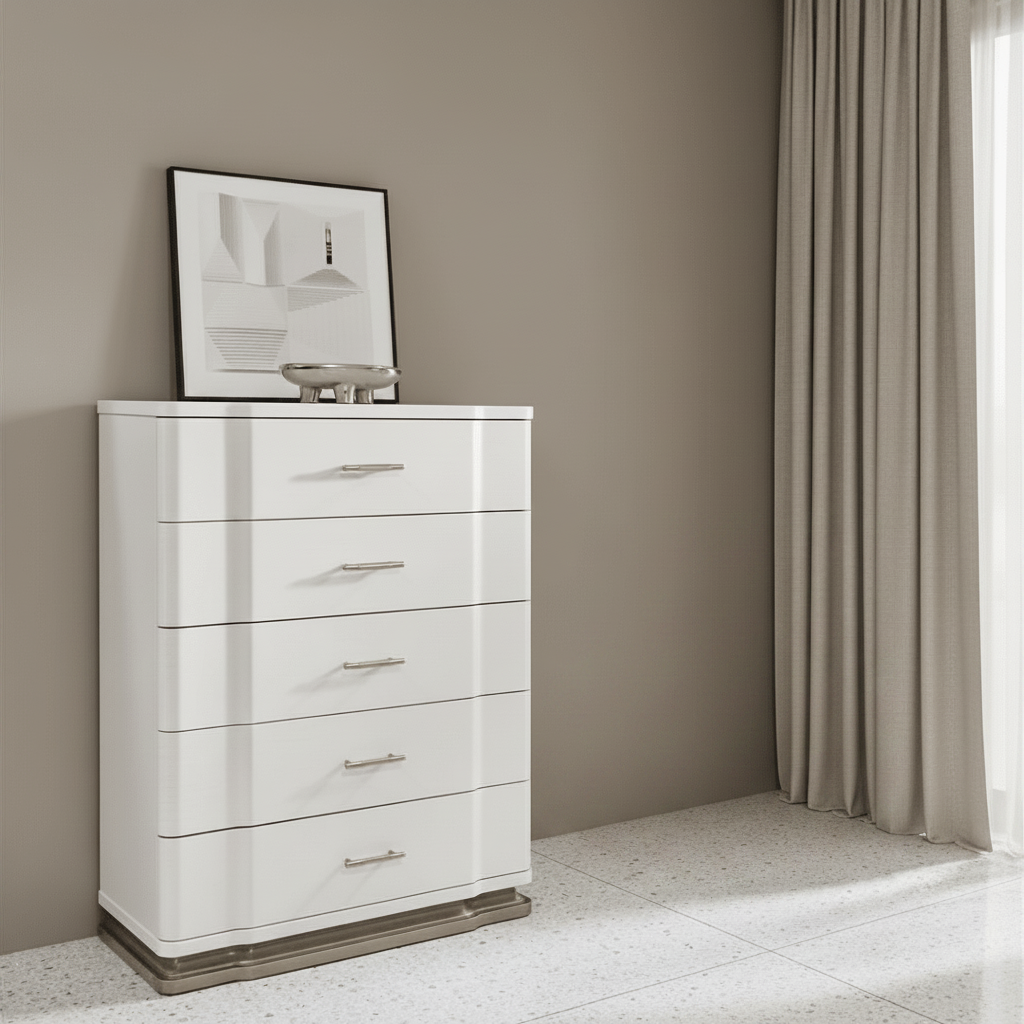 Timeless Tranquility White Chest