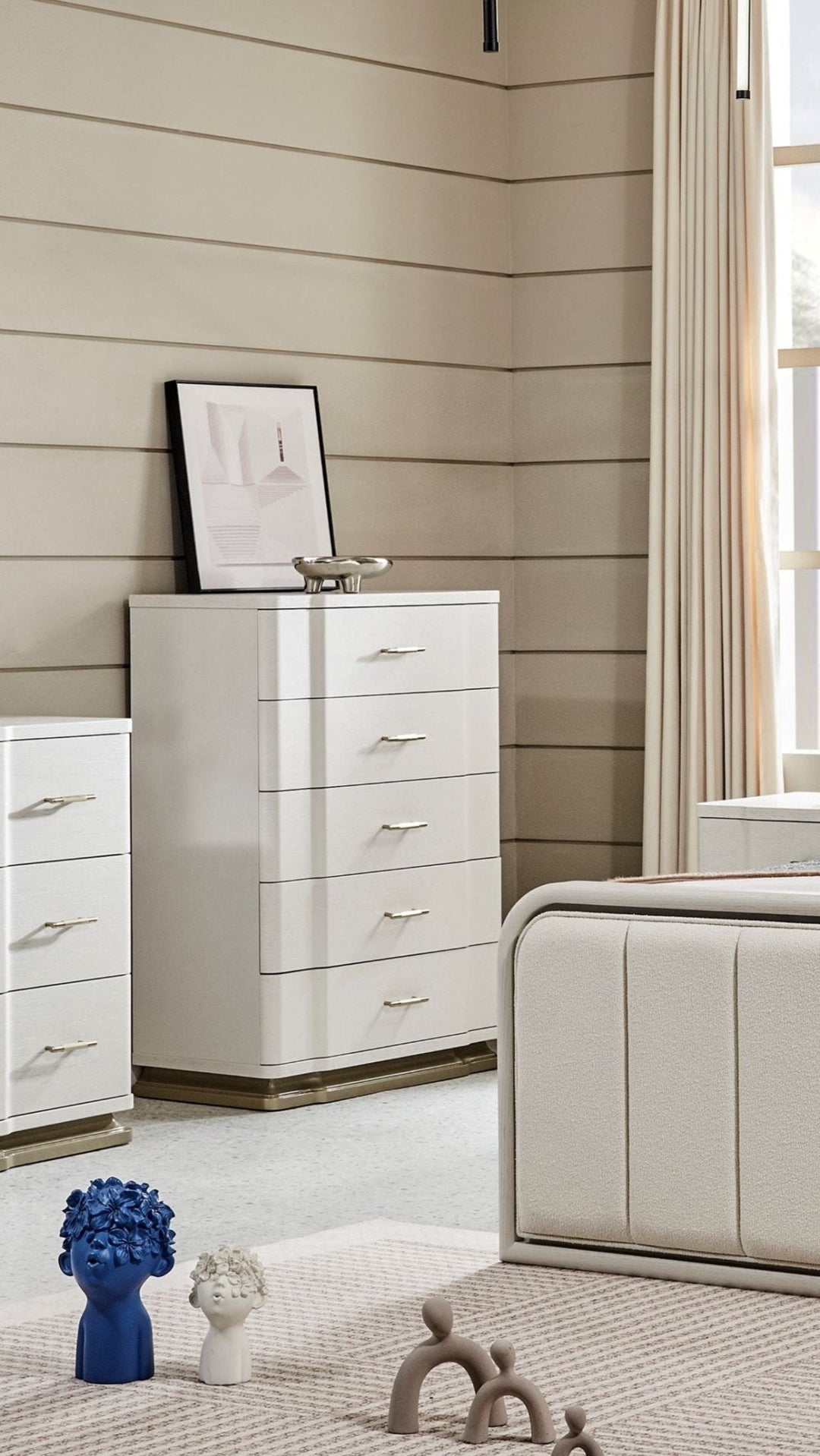 Timeless Tranquility White Chest