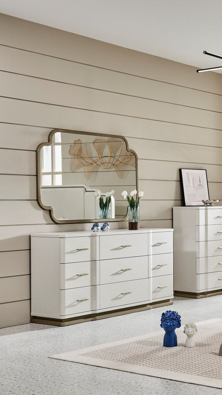 Timeless Tranquility White Dresser Table