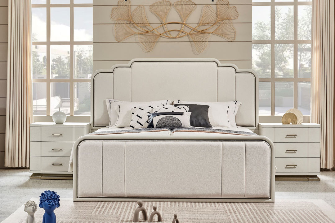 Timeless Tranquility White Queen Bed