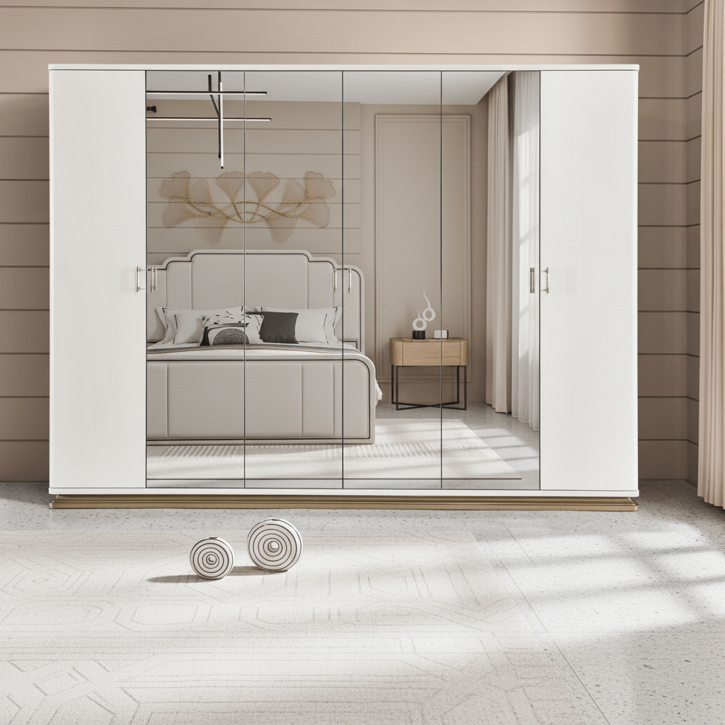 Timeless Tranquility White Wardrobe