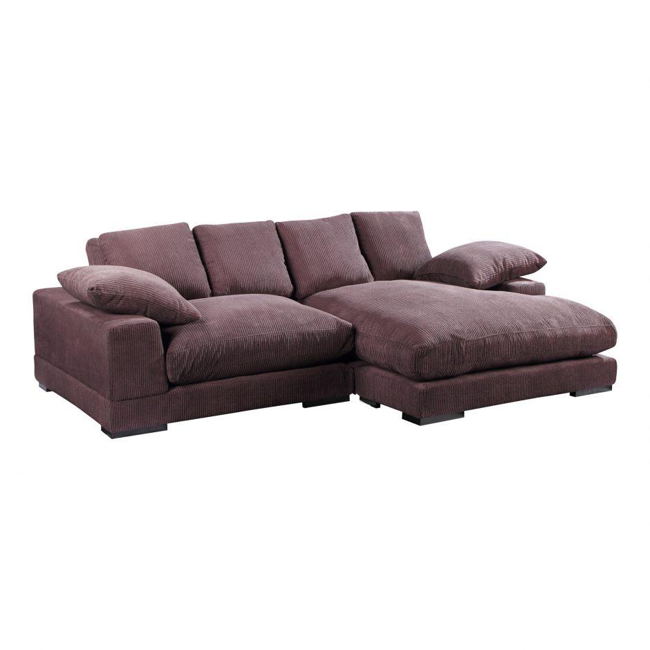 Plunge Sectional Dark Brown