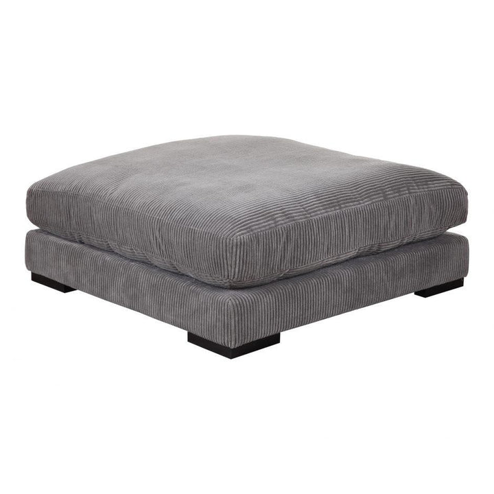 Tumble Ottoman Charcoal