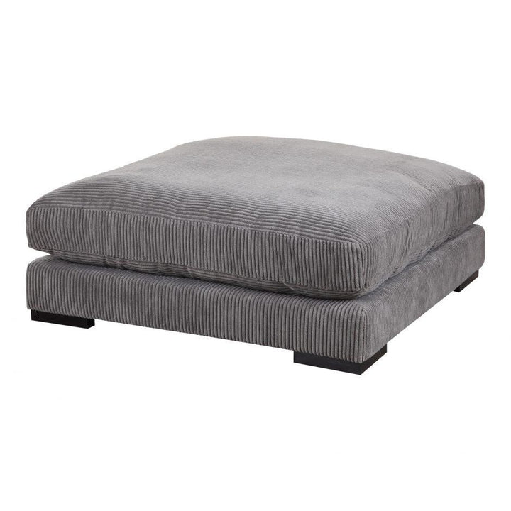 Tumble Ottoman Charcoal