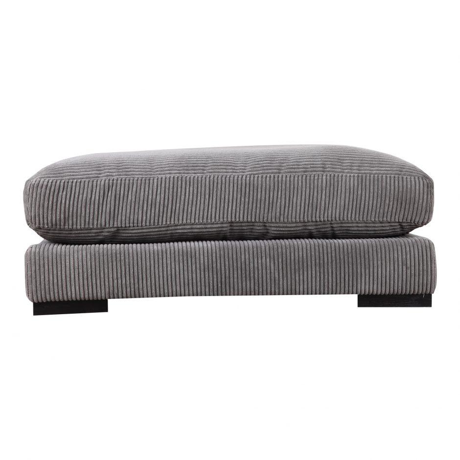 Tumble Ottoman Charcoal