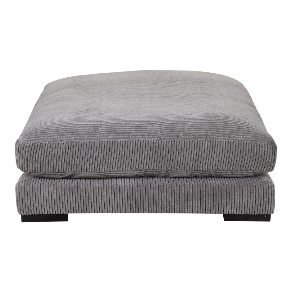 Tumble Ottoman Charcoal