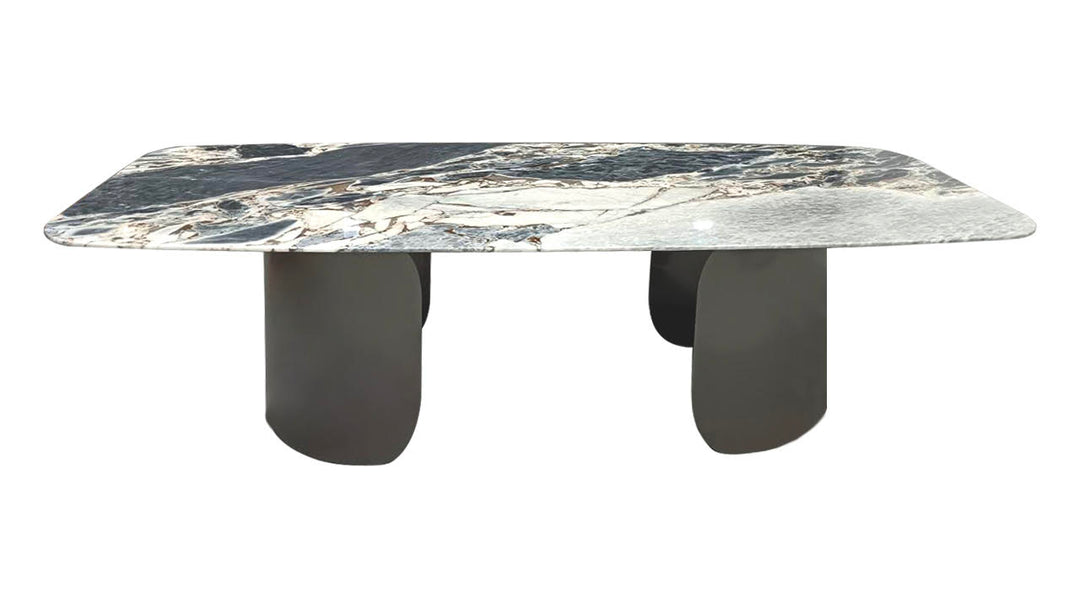 Marble Majesty Dining Table (8/10/12) Seater