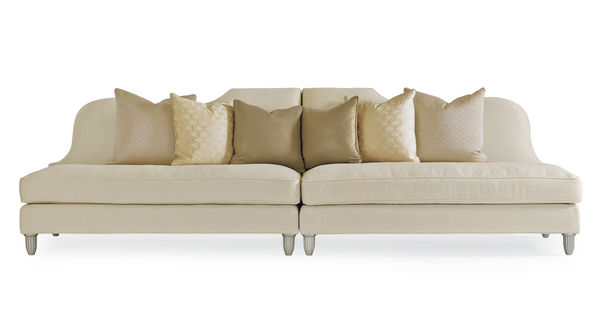 Classic Upholstery - Ooh-La-La Sectional Sofa (Gold)