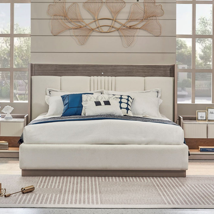 Urban Oasis Brown Queen Bed