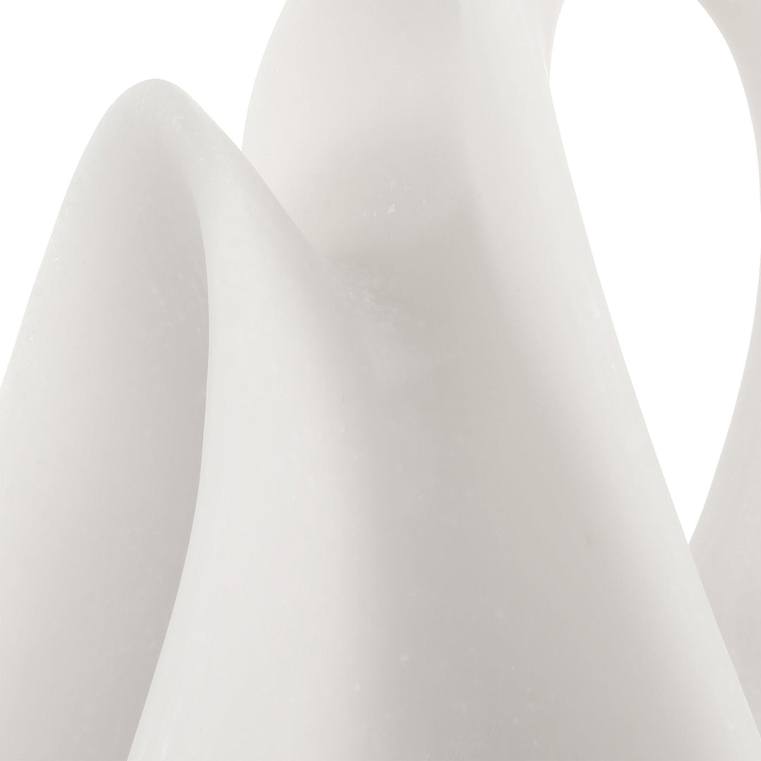 Uttermost Silent Wave White Sculptures Set/2
