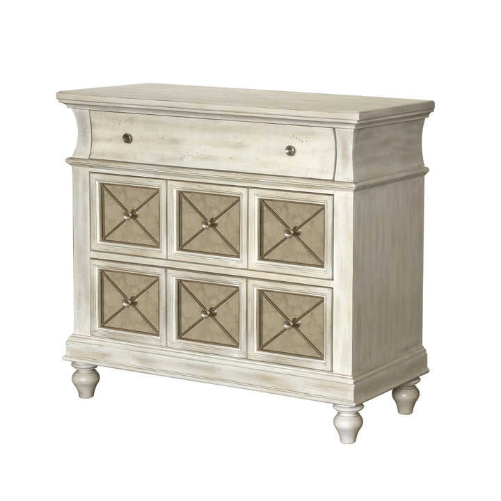 Painted Three Drawer Chest