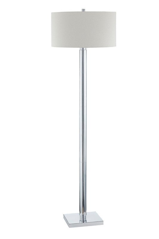 72'H Lumar Silver Metal Floor Lamp