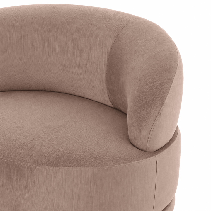 Vienna Coffee Swivel Chair