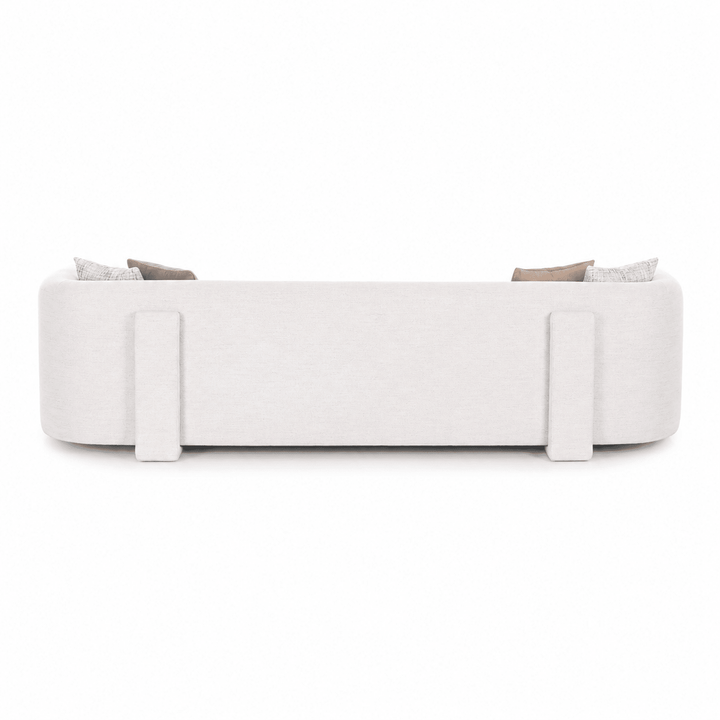 Vienna White 5 Seater Sofa 300 cm