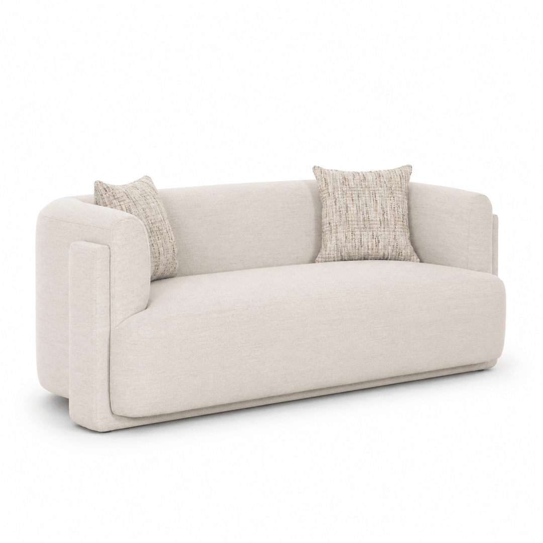 Vienna White Loveseat