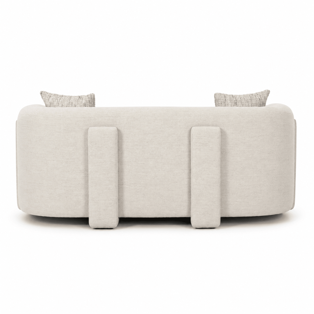 Vienna White Loveseat