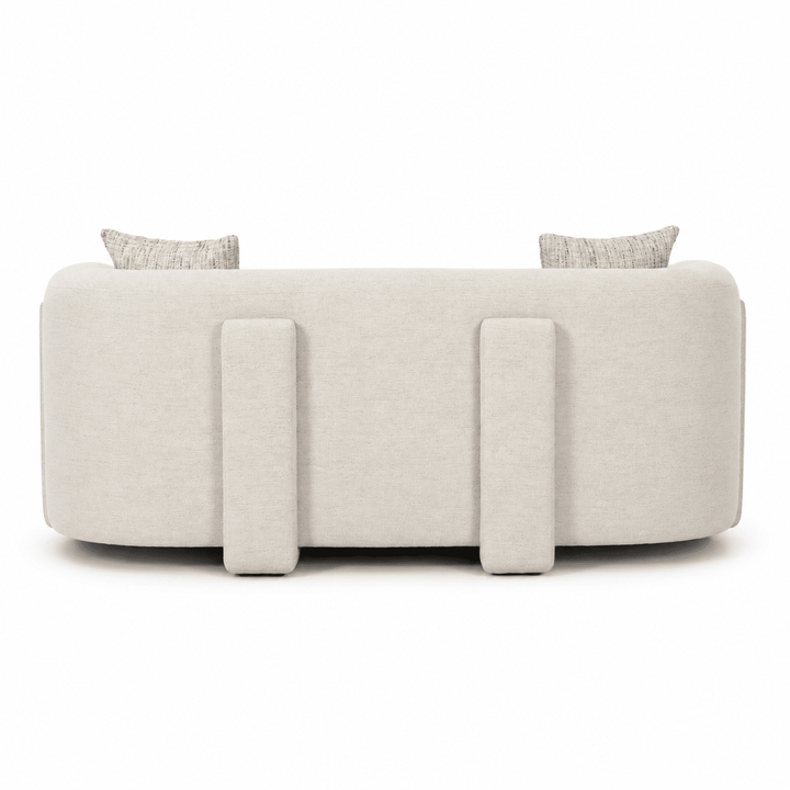Vienna White Loveseat