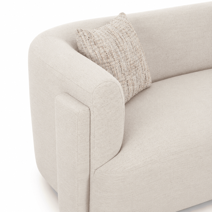 Vienna White Loveseat