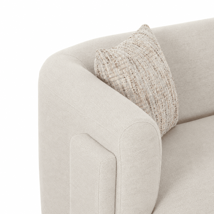 Vienna White Loveseat