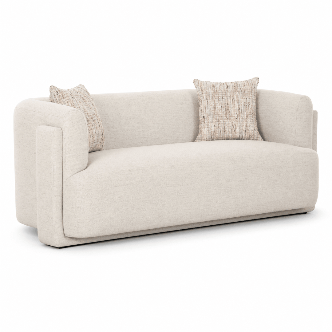Vienna White Loveseat