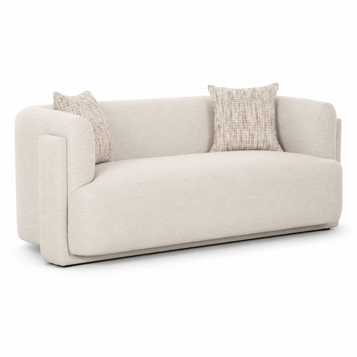Vienna White Loveseat