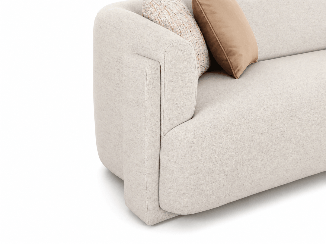 Vienna White Sofa