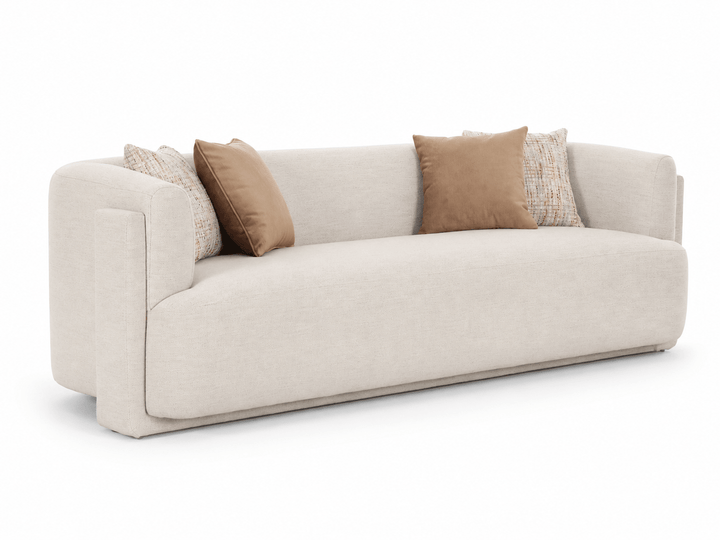 Vienna White Sofa