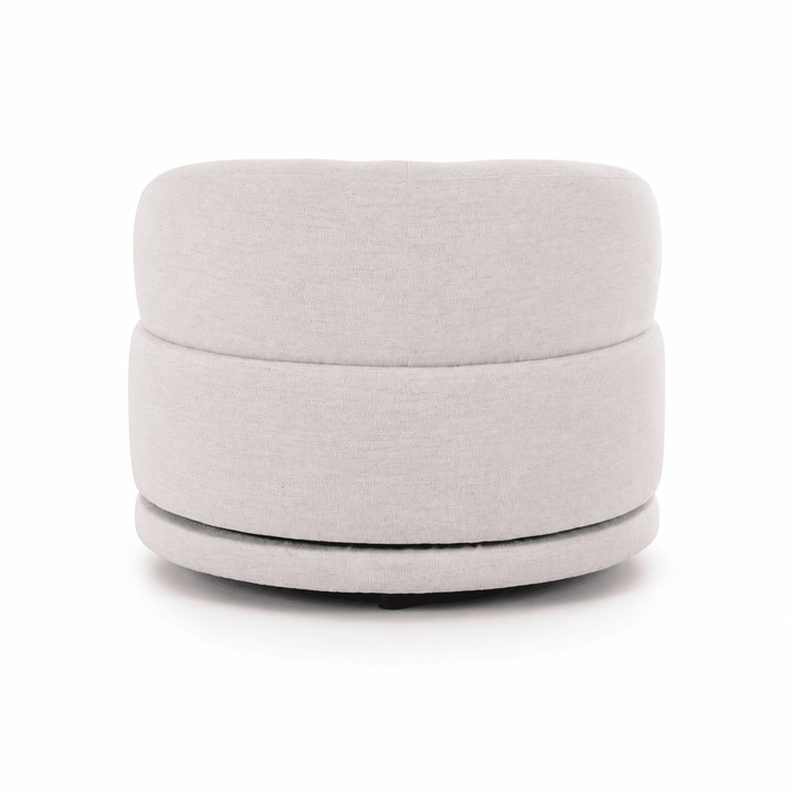 Vienna White Swivel Chair