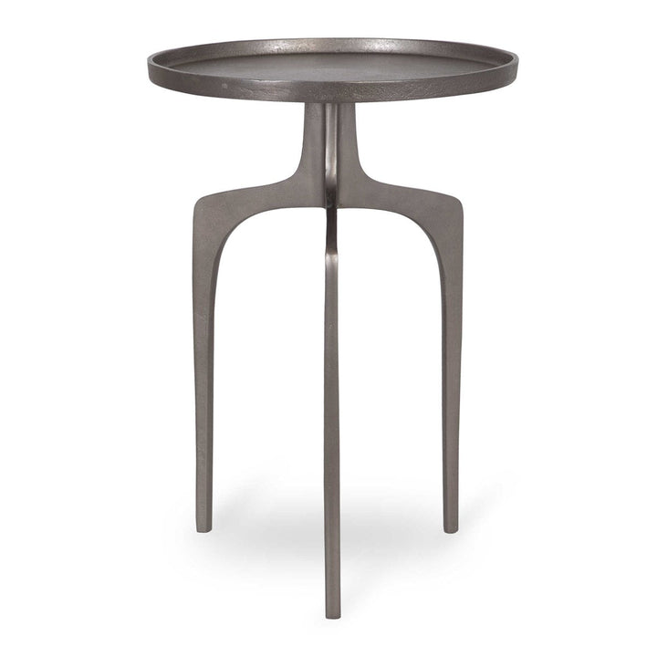 Small Kenna Accent Table, Nickel