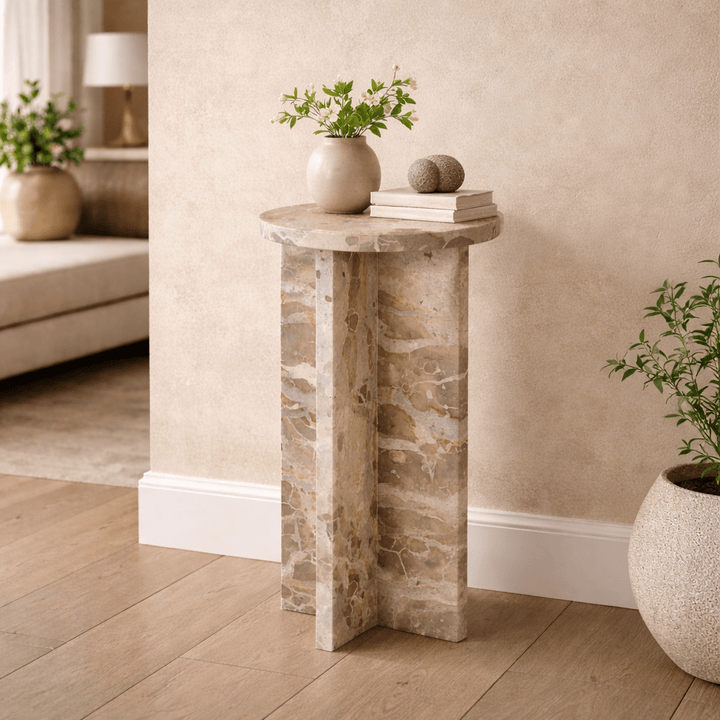 Wahidul MARBLE SIDE TABLE