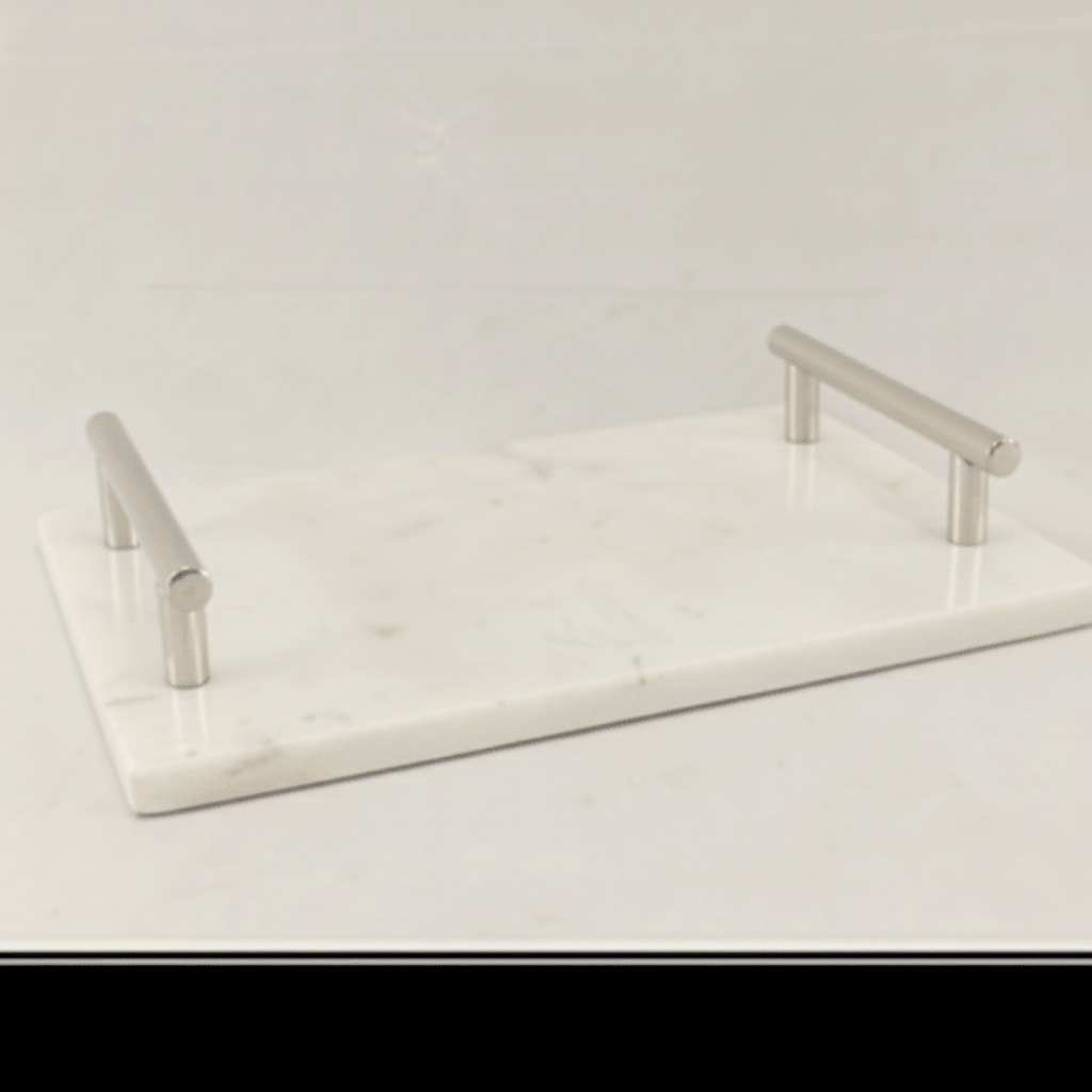WHITE MARBLE TRAY