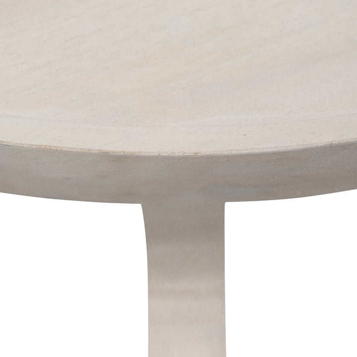 White stone accent Table