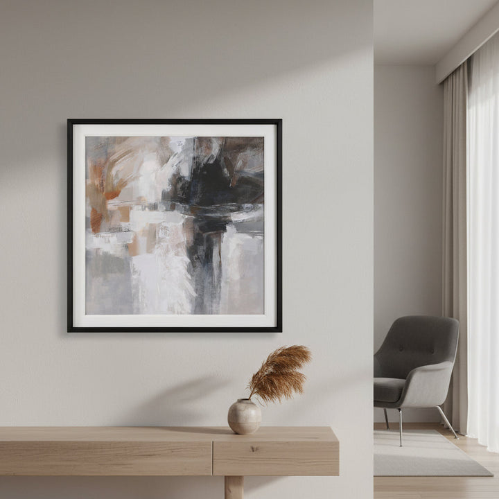 Wings Neutral Framed Print
