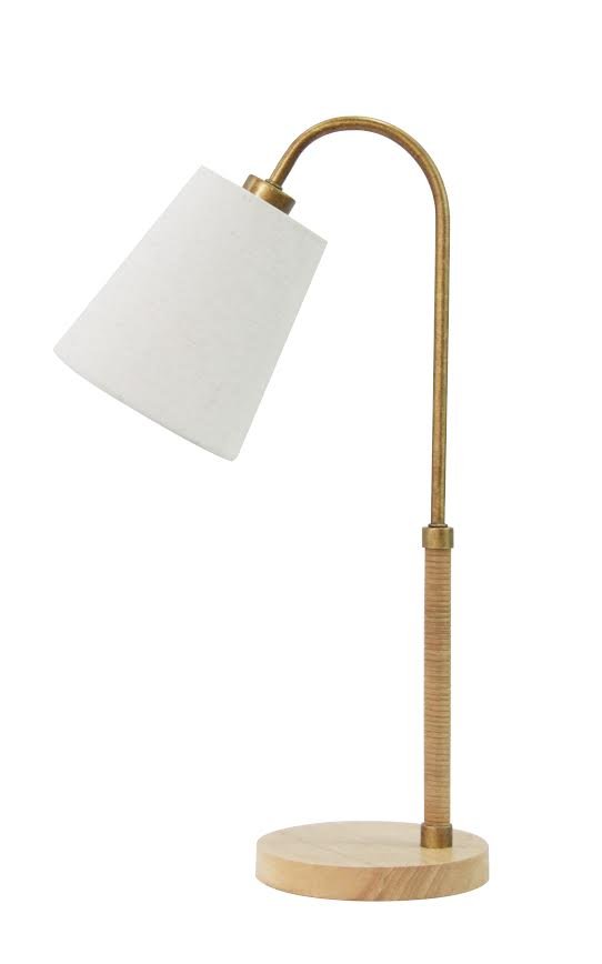 Woody desk lamp