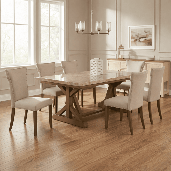 Xavier Beige Dining Chair
