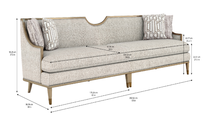 Intrigue - Harper Sofa ( 214cm - 358cm)