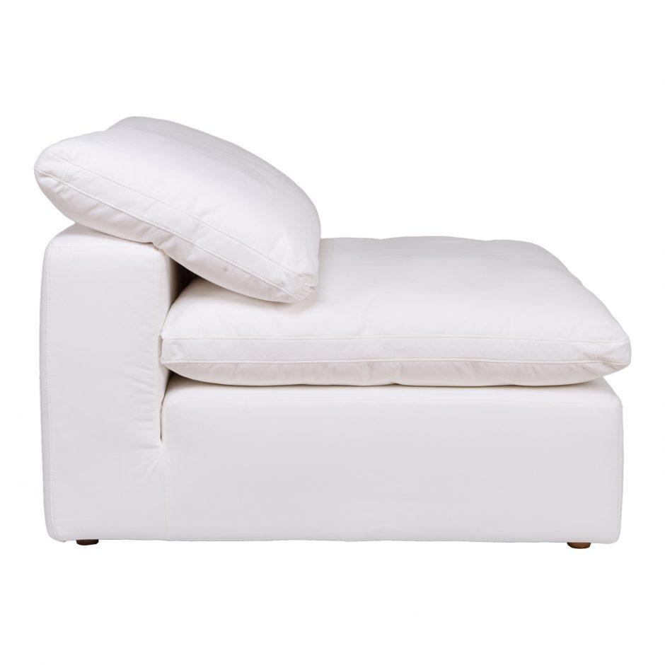 Clay Slipper Chair Livesmart Fabric Cream