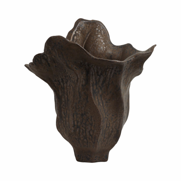 ZALDANA PORCELAIN VASE, RUST