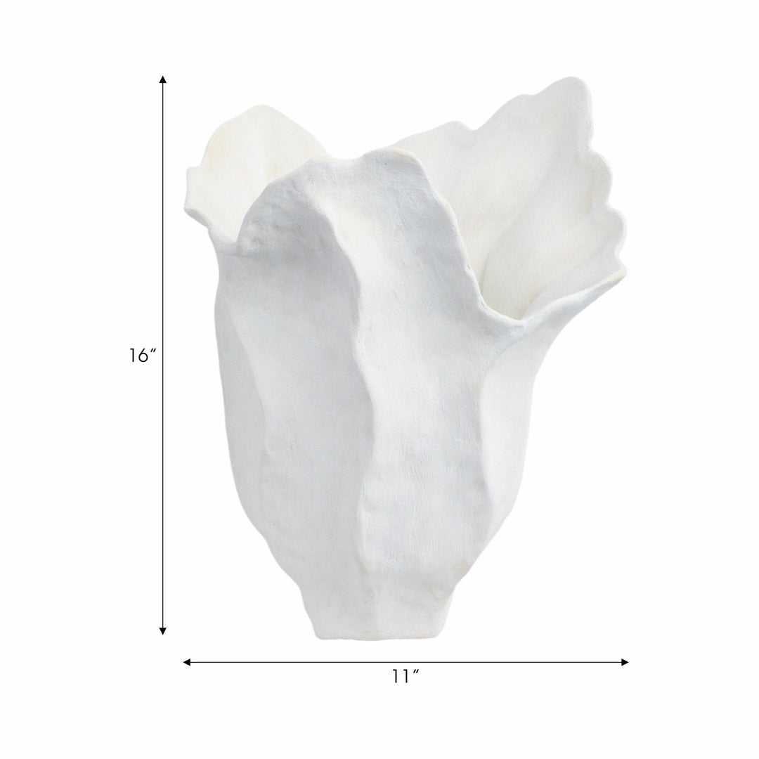 ZALDANA PORCELAIN VASE, RUST