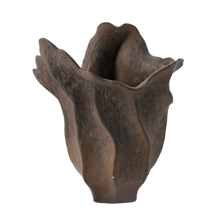 ZALDANA PORCELAIN VASE, RUST