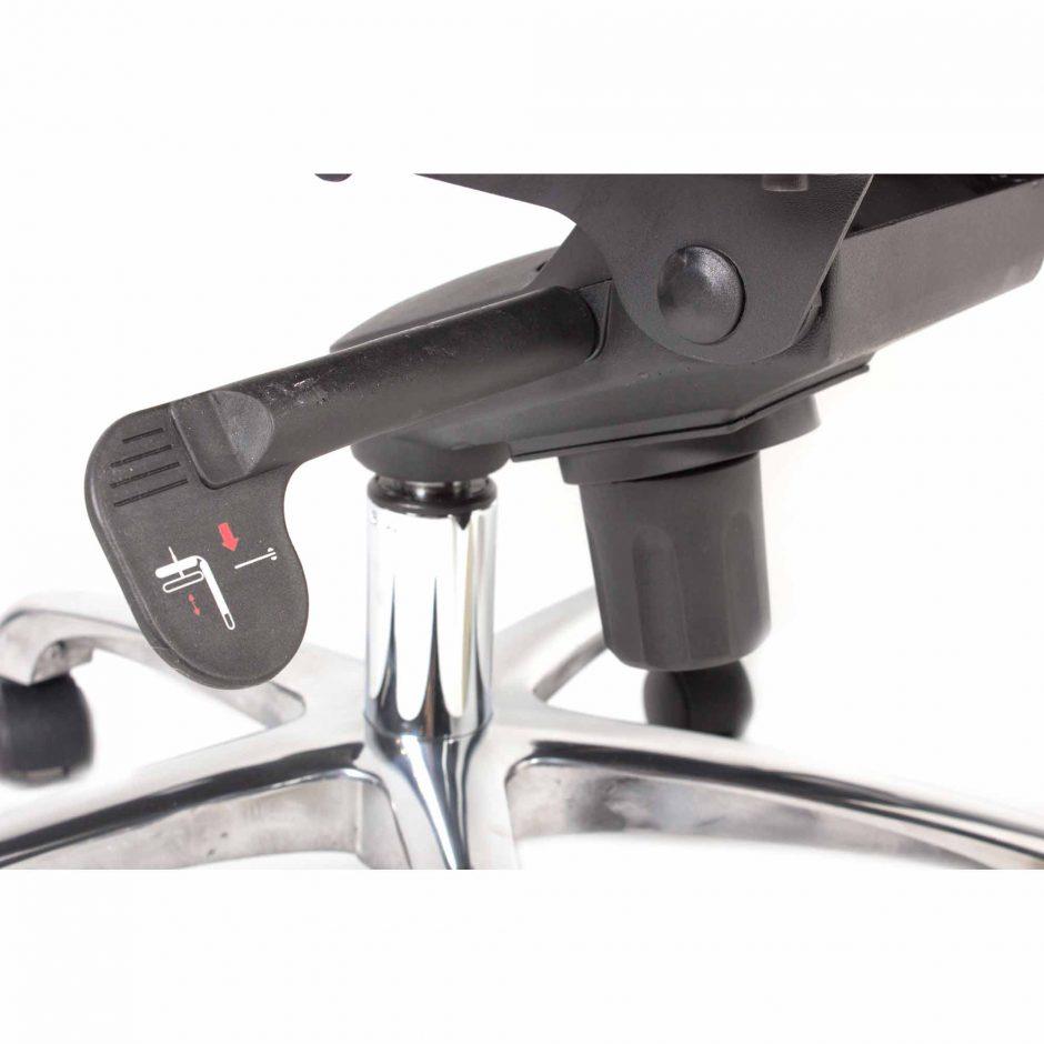 Omega Swivel Office Chair High Back Black