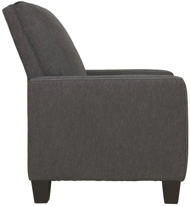 Dattner Charcoal Low Leg Recliner (6621700456544)