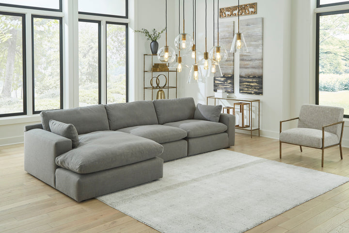 Elyza 3-Piece Sectional with Chaise