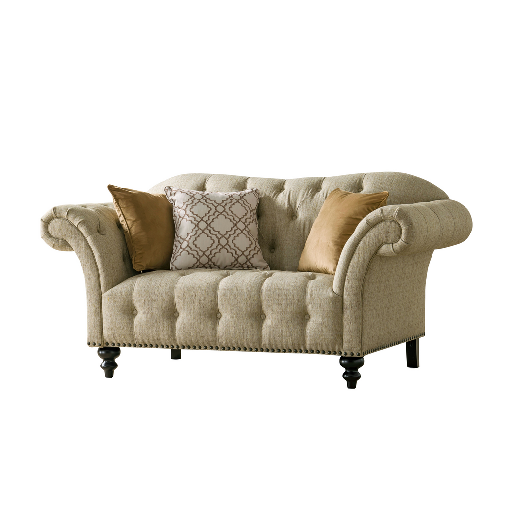 Classic Honey Sofa Set