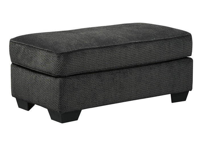 Charenton Charcoal Ottoman - Al Rugaib Furniture (2068460306528)