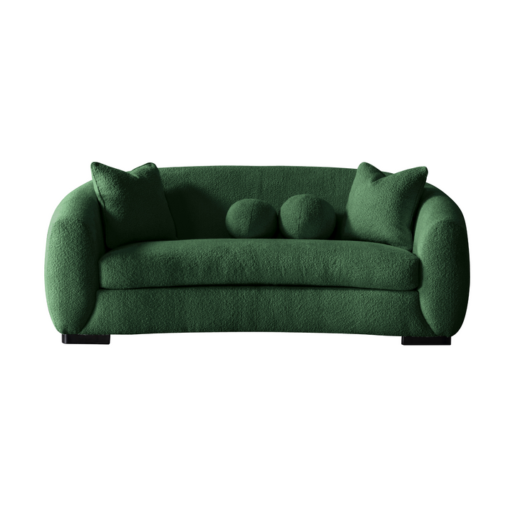 Bouclé Loveseat