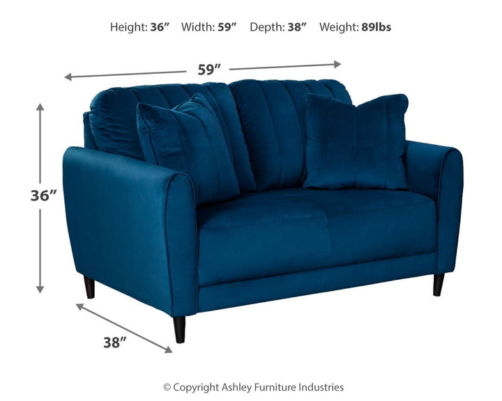 Enderlin Loveseat - Al Rugaib Furniture (4522576707680)