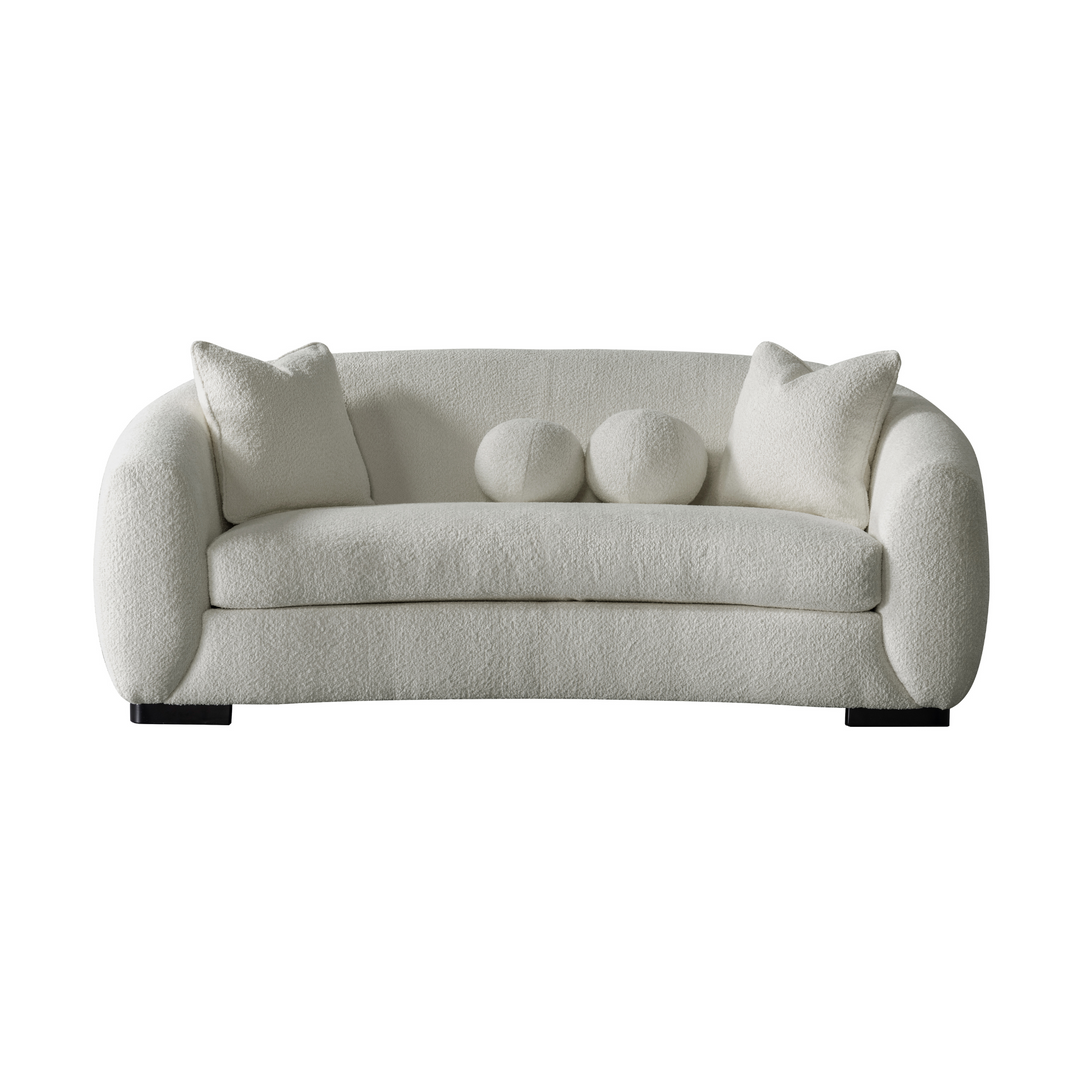 Bouclé Loveseat