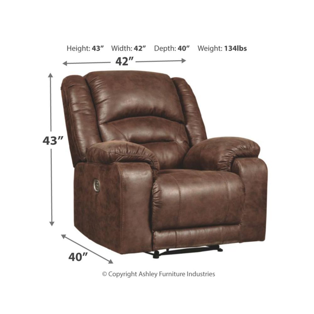 Carrarse PWR Recliner/ADJ Headrest - Al Rugaib Furniture (4647818756192)