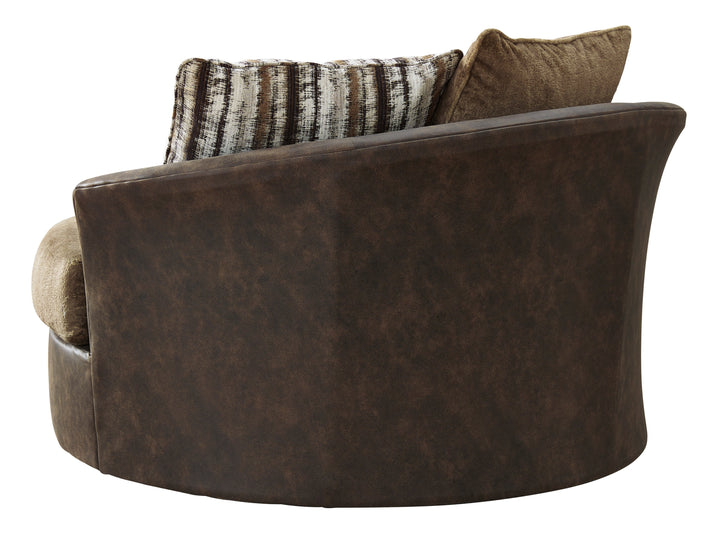 Alesbury Oversized Swivel Accent Chair (6646092300384)
